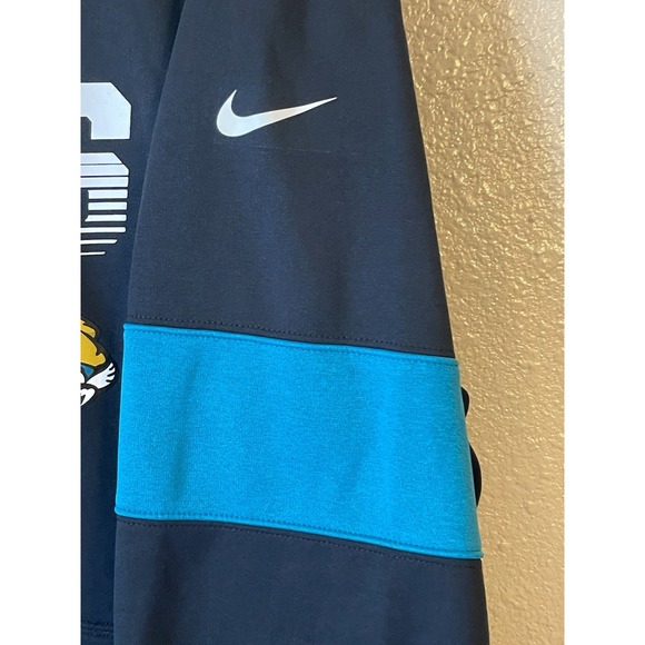 Men's 2XL NWOT Jacksonville Jaguars Nike Sideline Team Logo Performance Hoodie - Picture 3 of 9